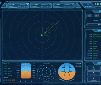 機載任務軟件及導航校驗系統UI設計及QT前端開發